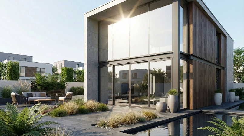 Film solaire posé sur fenêtre