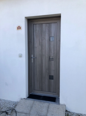 Porte PVC - Réalisation 2